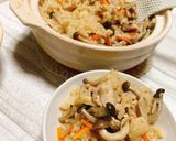 土鍋で炊き込みご飯作り方8写真
