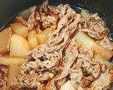 ご飯が止まらない☆牛肉と大根の煮物作り方5写真