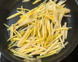 じゃがいもとさつまいものきんぴら作り方2写真