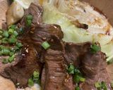 ガッツリ系キャベハラミ丼作り方7写真