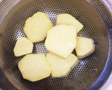 茶巾しぼり☆栗きんとん作り方1写真