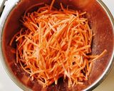 にんじんと卵のガレット♪バター風味作り方1写真