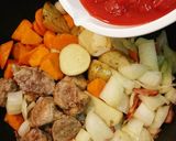 トマト煮カフェ飯風作り方5写真