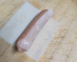 話題のレシピ！サクッとパリパリウインナー作り方1写真