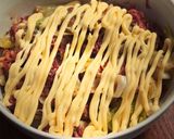 コンビーフのペペロンチーノ風キャベツ和え作り方3写真