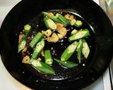 オクラとしらすのパスタ作り方5写真