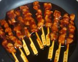 ねぎま甘辛焼きそば作り方1写真