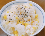 とうもろこしご飯☆簡単作り方7写真