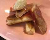 おやつにもおすすめパンの耳焼き作り方3写真