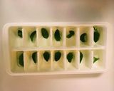 アイスキューブミント長期保存♪ミント氷作り方1写真