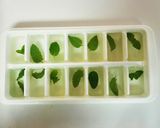 アイスキューブミント長期保存♪ミント氷作り方2写真