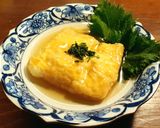 玉子の巾着煮入り温かい蕎麦作り方1写真