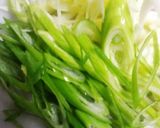 男飯！牛肉とごぼうと長ネギのピリ辛炒め作り方2写真