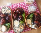 お弁当★混ぜるだけ★簡単煮込みハンバーグ作り方8写真