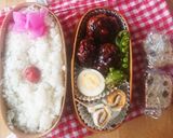 お弁当★混ぜるだけ★簡単煮込みハンバーグ作り方9写真
