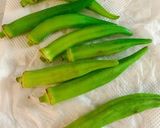 オクラの岩のり和え作り方4写真