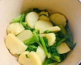 大和まなとじゃがいものスープ煮作り方6写真