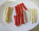 さけるチーズで！おつまみチーズ春巻き作り方3写真