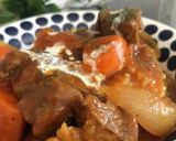 野菜ジュースとステーキ肉でビーフシチュー作り方8写真