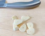 簡単！ハムとレタスのペペロンチーノ風作り方2写真