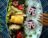 キャラ弁☆テントウムシ作り方6写真