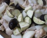 野菜ジュースを使った夏野菜煮込み作り方1写真