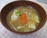 カット野菜で♬具だくさんみそ汁☆作り方7写真