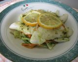 カット野菜で♬白身魚のバジルソース☆作り方8写真