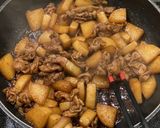 大根と豚バラ肉の醤油麹煮[醤油麹]作り方5写真