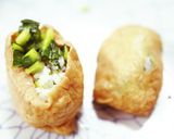 川俣菜のいなり寿司作り方8写真