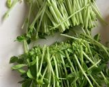 豆苗煮浸し作り方1写真