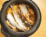 秋の味覚♪さんまの炊き込みご飯作り方7写真