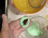 もっちもち 白玉グリーン団子作り方4写真