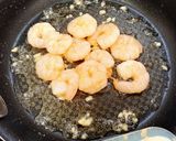 アジアン風♪エビと空芯菜の炒め物作り方5写真