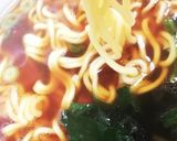 カップ麺プラス冷凍ほうれん草作り方3写真
