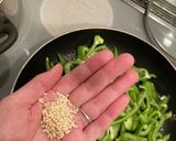 ピーマンの五分炒め簡単副菜作り方4写真