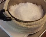 単位計算した牛乳アイス作り方8写真