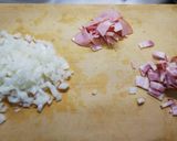 ウスターソースのパスタ作り方1写真