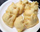 ビタミンちくわの味噌チーズ和え油揚げ包み作り方6写真