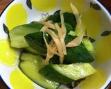 新生姜とキュウリのかんたん酢作り方3写真
