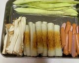 20㎝！ 中身は秘密の豚ガリ棒作り方2写真