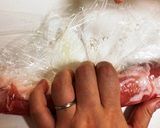 20㎝！ 中身は秘密の豚ガリ棒作り方5写真