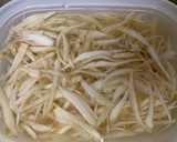 ごぼうと豚肉の甘辛煮作り方1写真