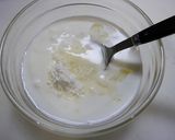 簡単！とろとろ杏仁豆腐ヨーグルト作り方1写真