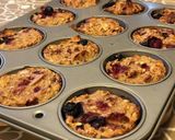 オートミールで作るレモンベリーマフィン作り方7写真