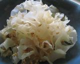 コリコリ♫白きくらげの和え物作り方3写真