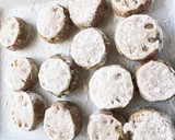 れんこんのはさみ揚げ♡たこ焼き風作り方5写真