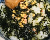 朝のお茶漬け●梅干し・刻み海苔プラス作り方3写真