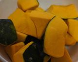 かぼちゃとコンビーフのナムル作り方1写真