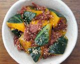 かぼちゃとコンビーフのナムル作り方4写真